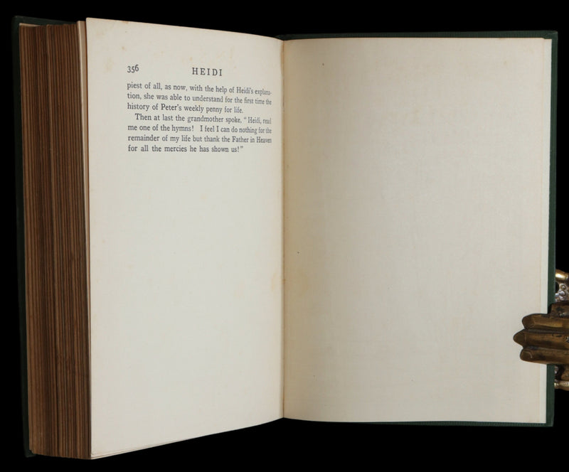 1920 Rare Book - Heidi by Johanna Spyri illustreated by Lizzie Lawson