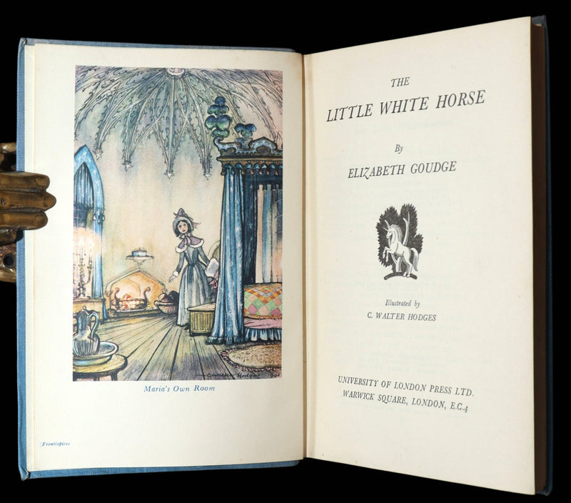 1946 Rare 1stED - The Little White Horse by E. Goudge illustrated by C.W. Hodges