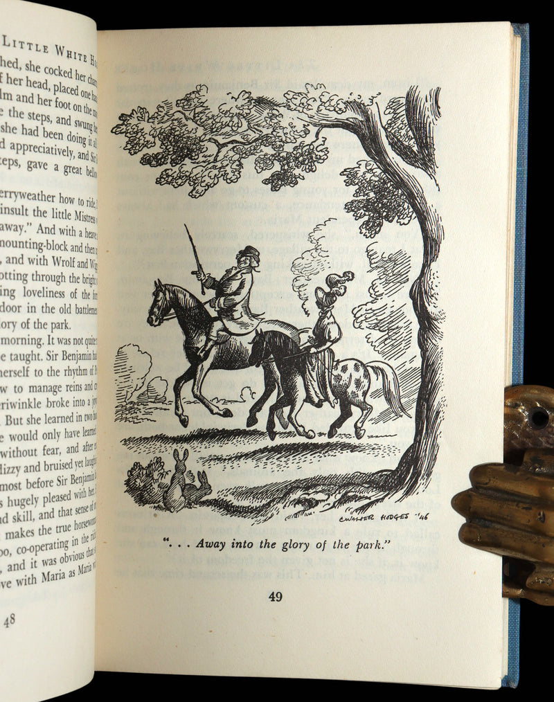 1946 Rare 1stED - The Little White Horse by E. Goudge illustrated by C.W. Hodges
