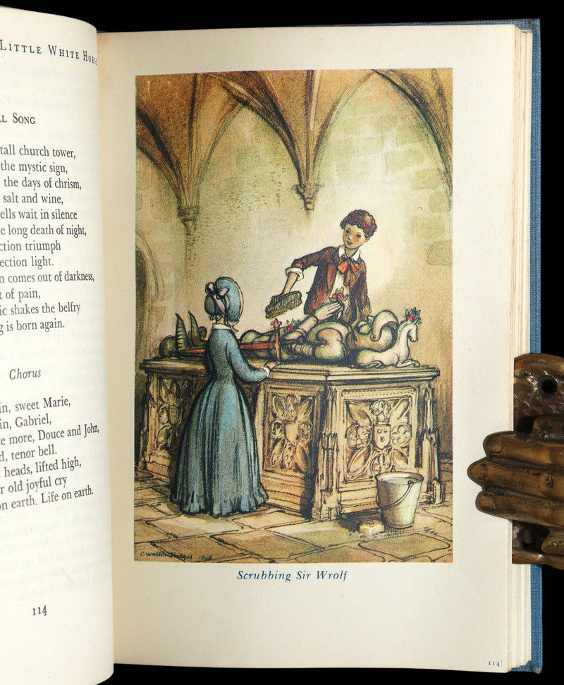 1946 Rare 1stED - The Little White Horse by E. Goudge illustrated by C.W. Hodges