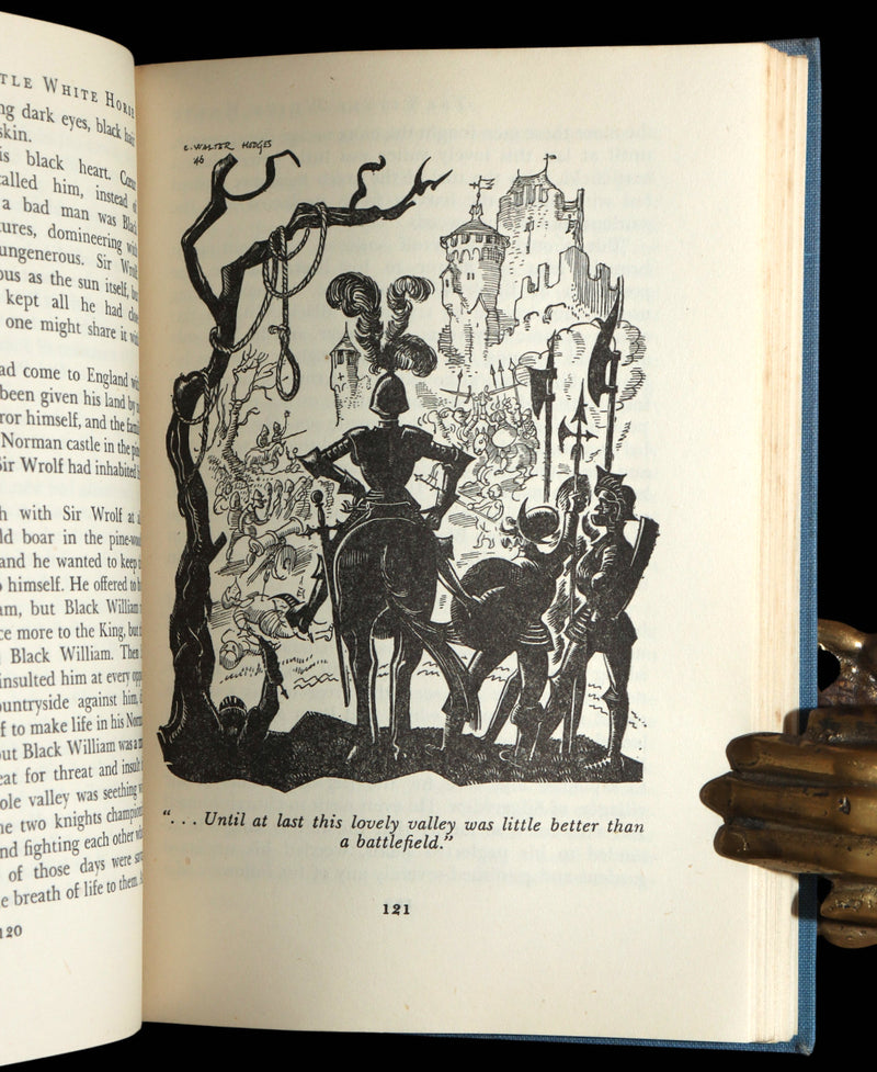 1946 Rare 1stED - The Little White Horse by E. Goudge illustrated by C.W. Hodges