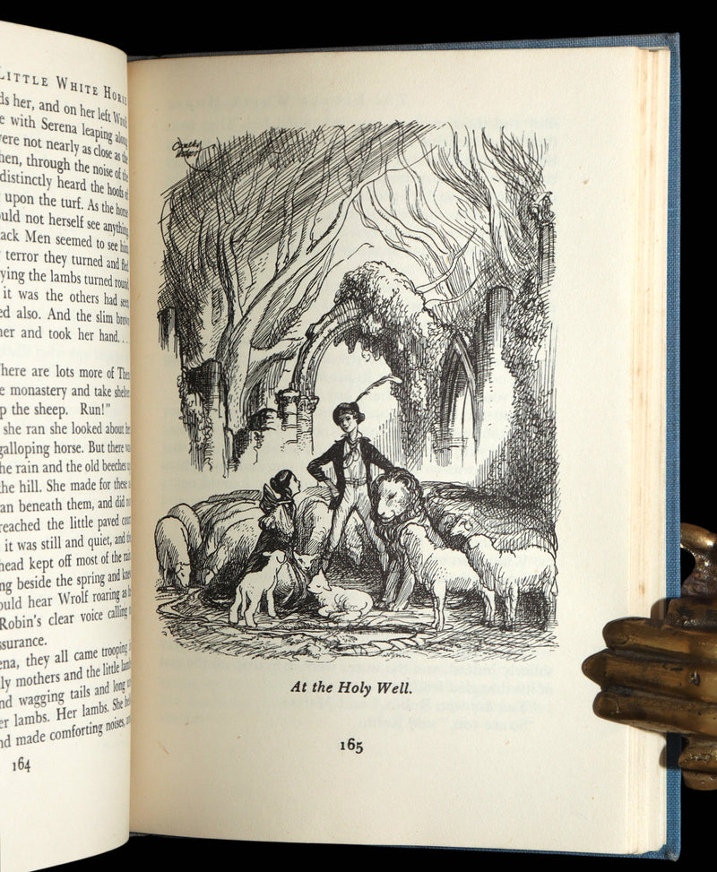 1946 Rare 1stED - The Little White Horse by E. Goudge illustrated by C.W. Hodges