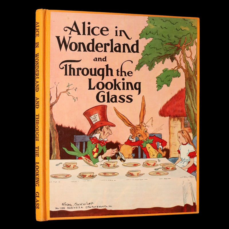 1937 First Platt Color Ed. - Alice in Wonderland and Through the Looking-Glass