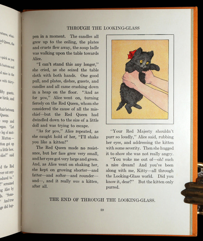 1937 First Platt Color Ed. - Alice in Wonderland and Through the Looking-Glass