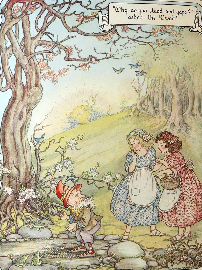 1953 First Edition - The Fairy-Tale Omnibus Illustrated by Doreen Baxter