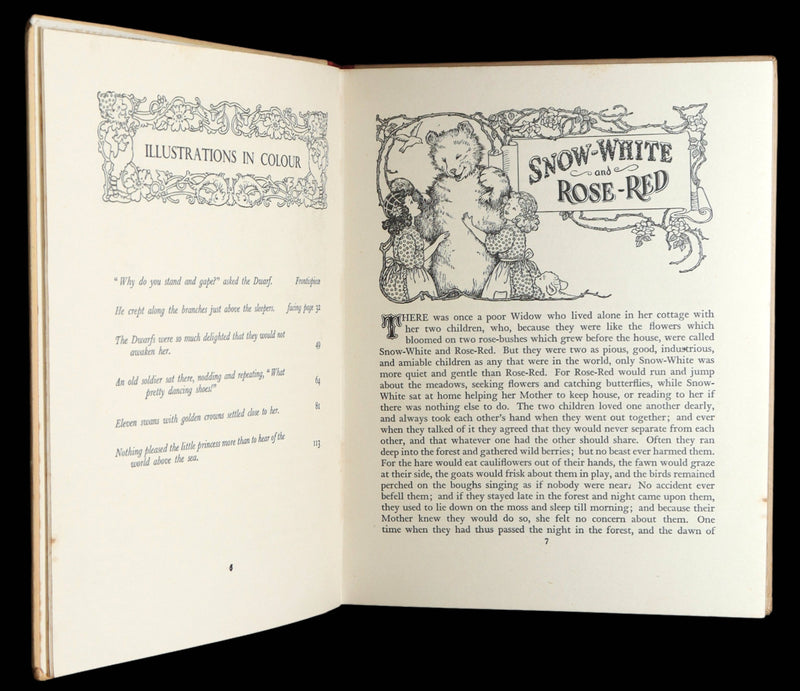 1953 First Edition - The Fairy-Tale Omnibus Illustrated by Doreen Baxter