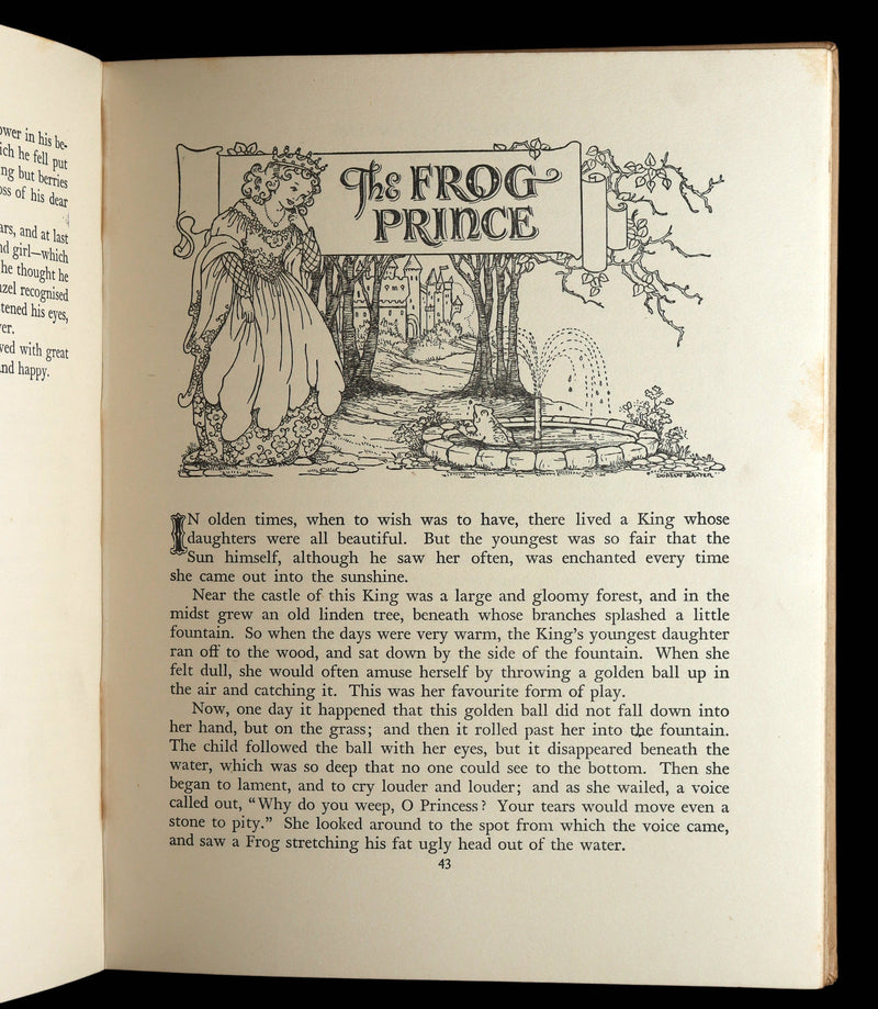 1953 First Edition - The Fairy-Tale Omnibus Illustrated by Doreen Baxter