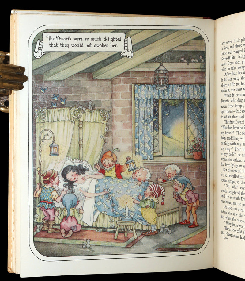1953 First Edition - The Fairy-Tale Omnibus Illustrated by Doreen Baxter