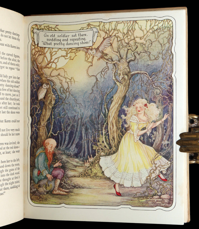 1953 First Edition - The Fairy-Tale Omnibus Illustrated by Doreen Baxter