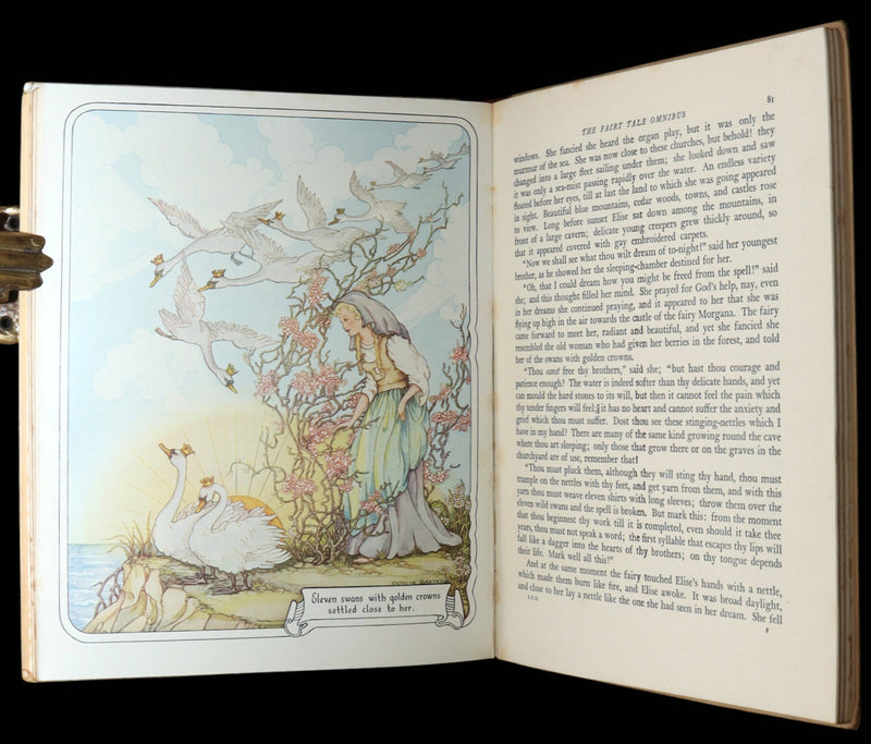 1953 First Edition - The Fairy-Tale Omnibus Illustrated by Doreen Baxter