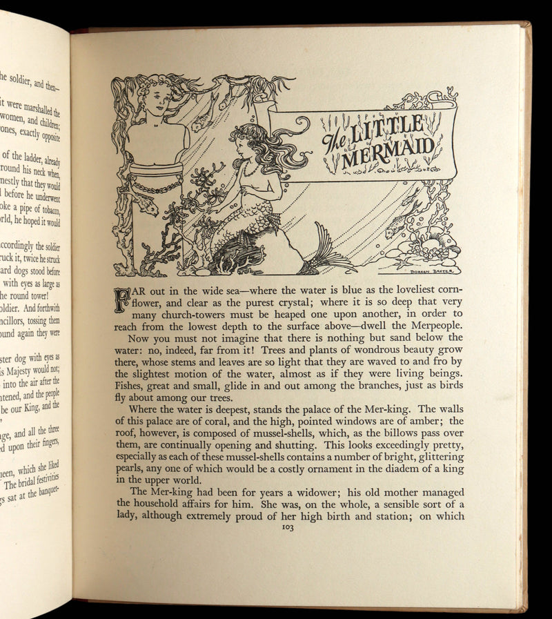 1953 First Edition - The Fairy-Tale Omnibus Illustrated by Doreen Baxter
