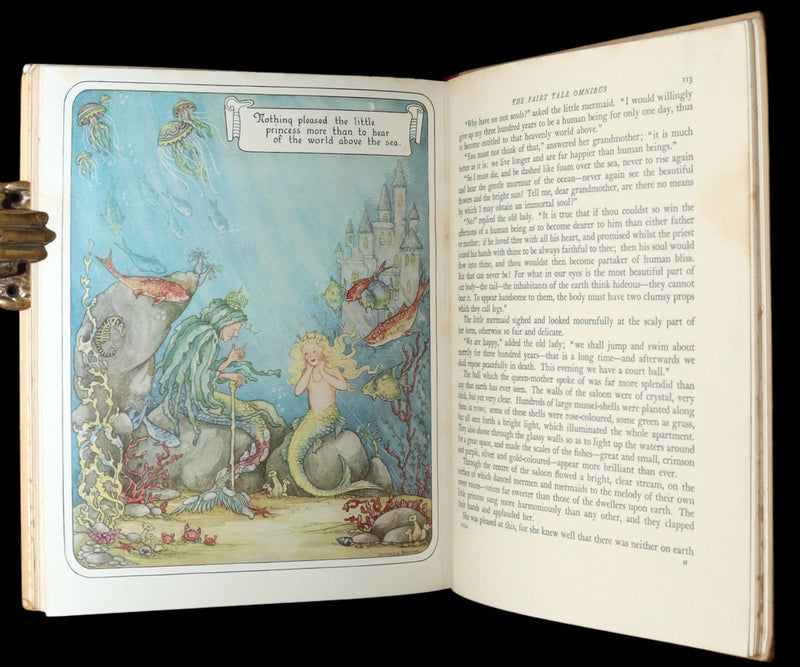 1953 First Edition - The Fairy-Tale Omnibus Illustrated by Doreen Baxter