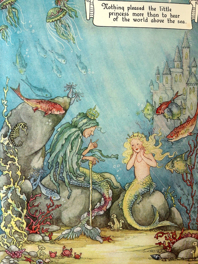 1953 First Edition - The Fairy-Tale Omnibus Illustrated by Doreen Baxter