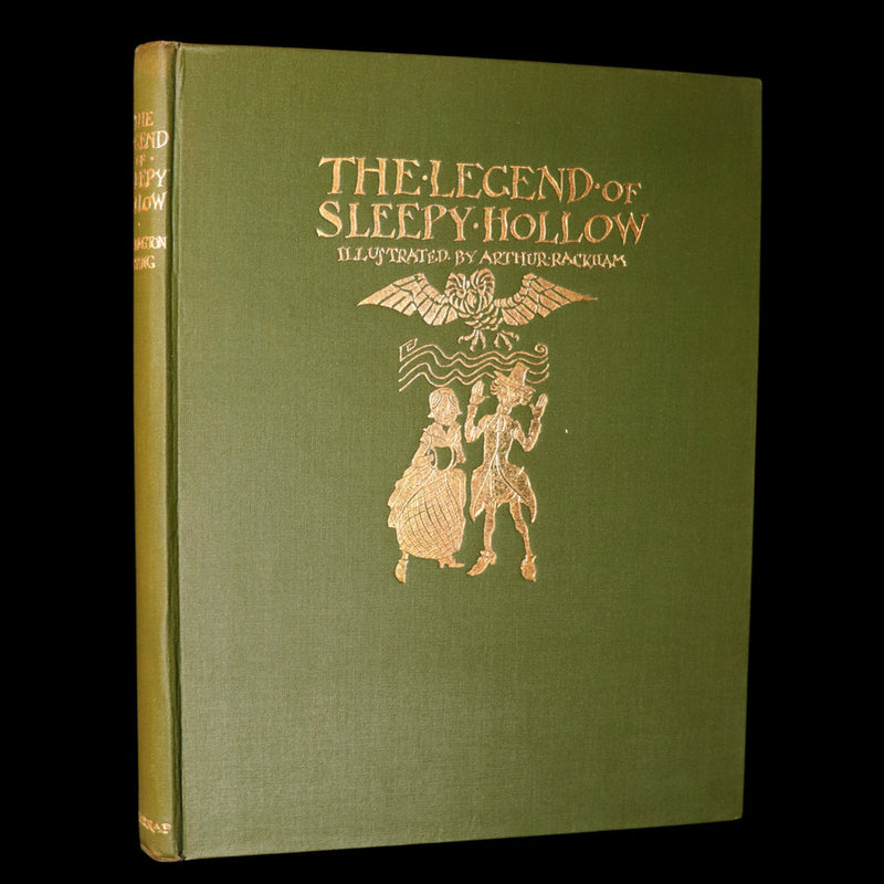 1928 Rare First Edition - The Legend of Sleepy Hollow by Arthur Rackham