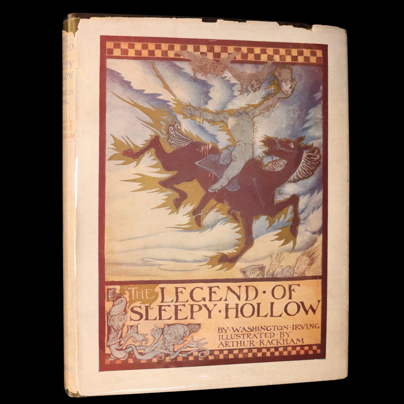 1928 Rare First Edition - The Legend of Sleepy Hollow by Arthur Rackham