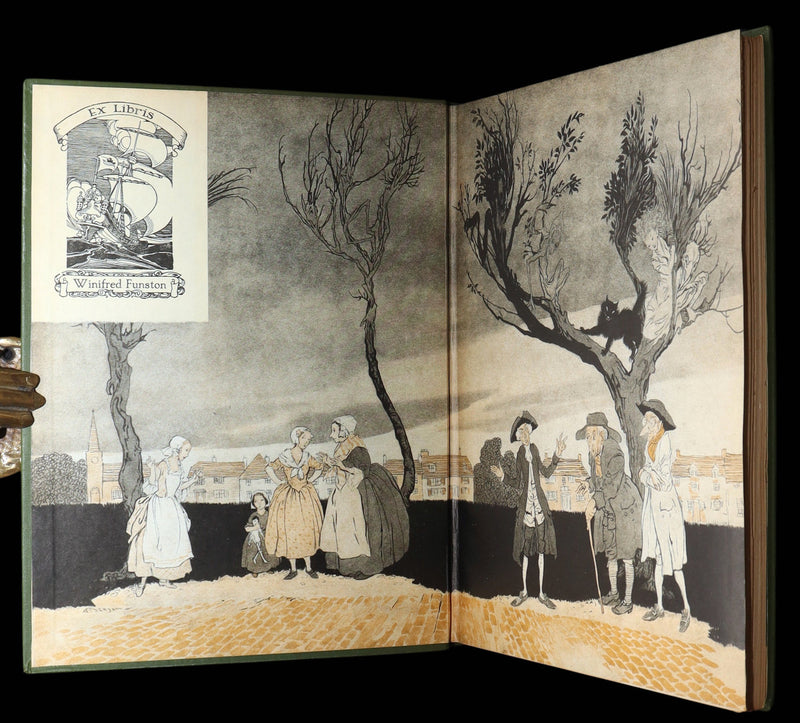 1928 Rare First Edition - The Legend of Sleepy Hollow by Arthur Rackham