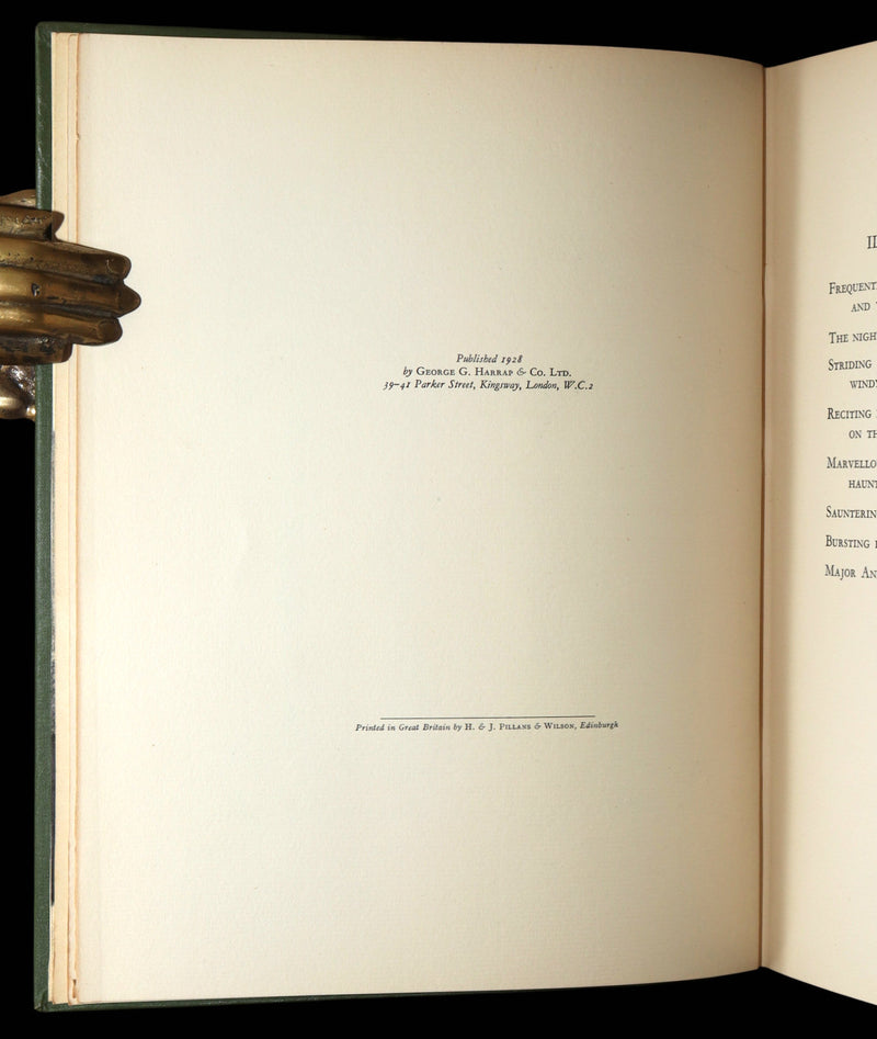 1928 Rare First Edition - The Legend of Sleepy Hollow by Arthur Rackham