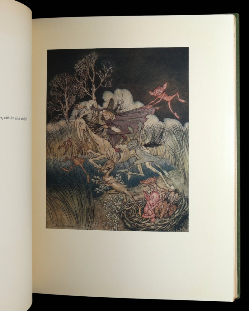1928 Rare First Edition - The Legend of Sleepy Hollow by Arthur Rackham