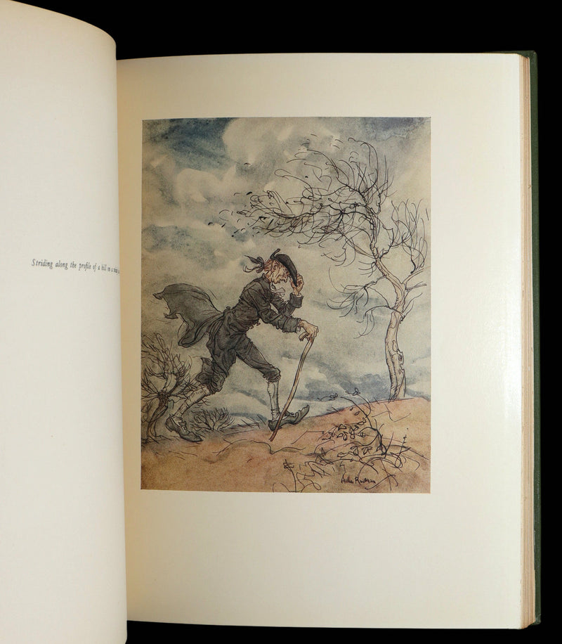 1928 Rare First Edition - The Legend of Sleepy Hollow by Arthur Rackham