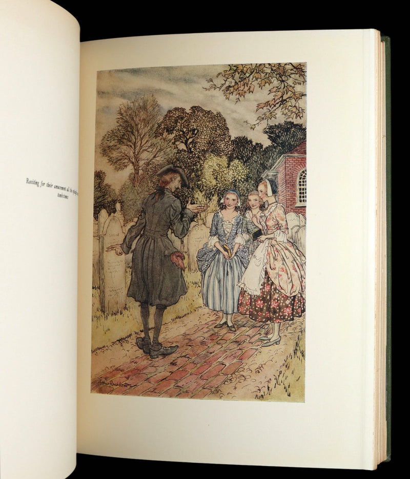 1928 Rare First Edition - The Legend of Sleepy Hollow by Arthur Rackham