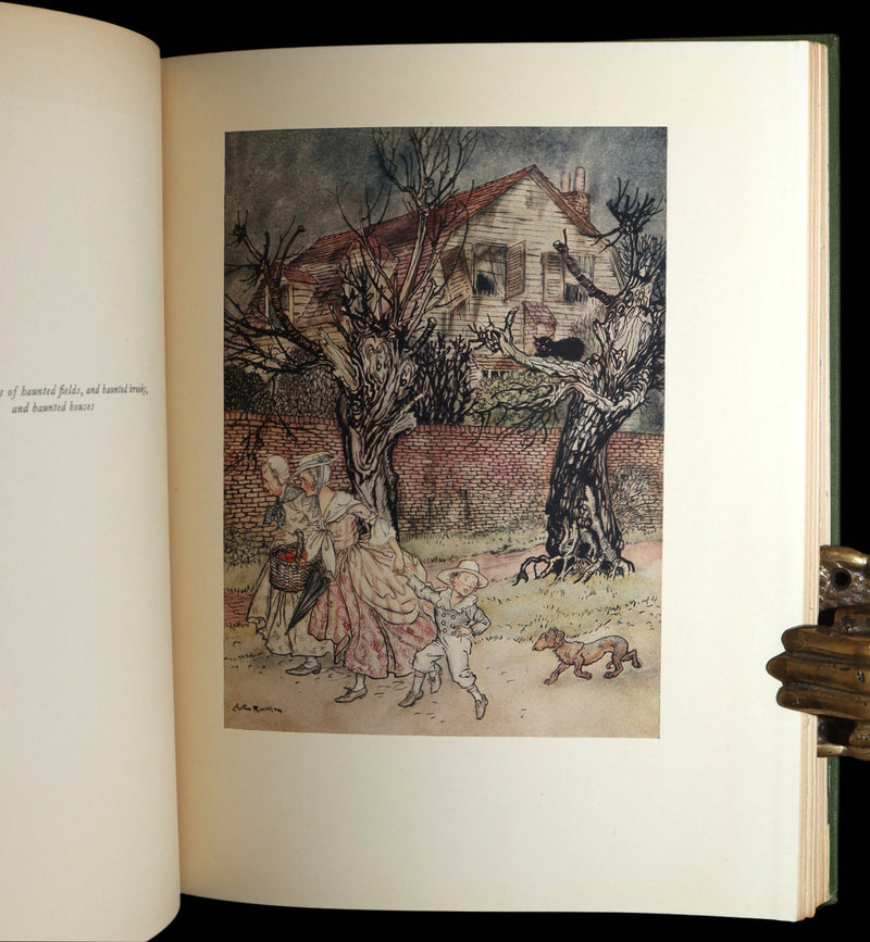 1928 Rare First Edition - The Legend of Sleepy Hollow by Arthur Rackham