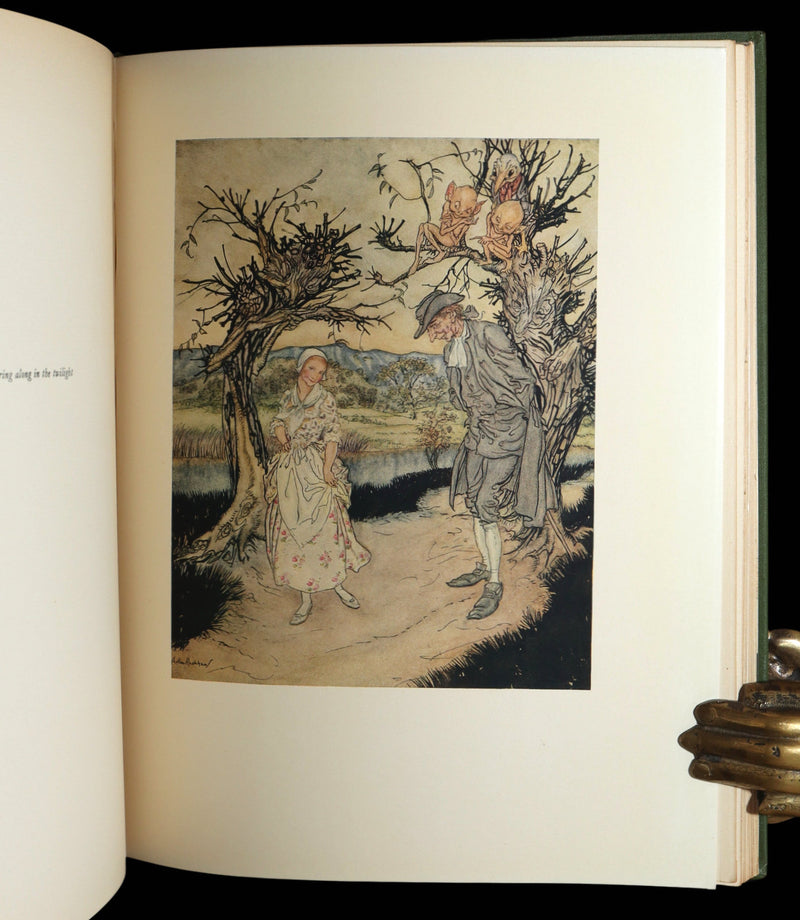 1928 Rare First Edition - The Legend of Sleepy Hollow by Arthur Rackham