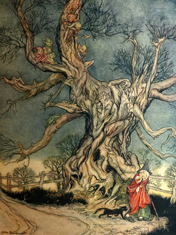 1928 Rare First Edition - The Legend of Sleepy Hollow by Arthur Rackham