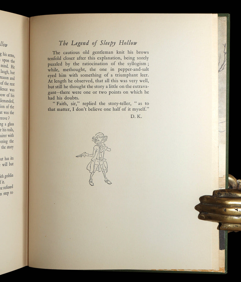 1928 Rare First Edition - The Legend of Sleepy Hollow by Arthur Rackham