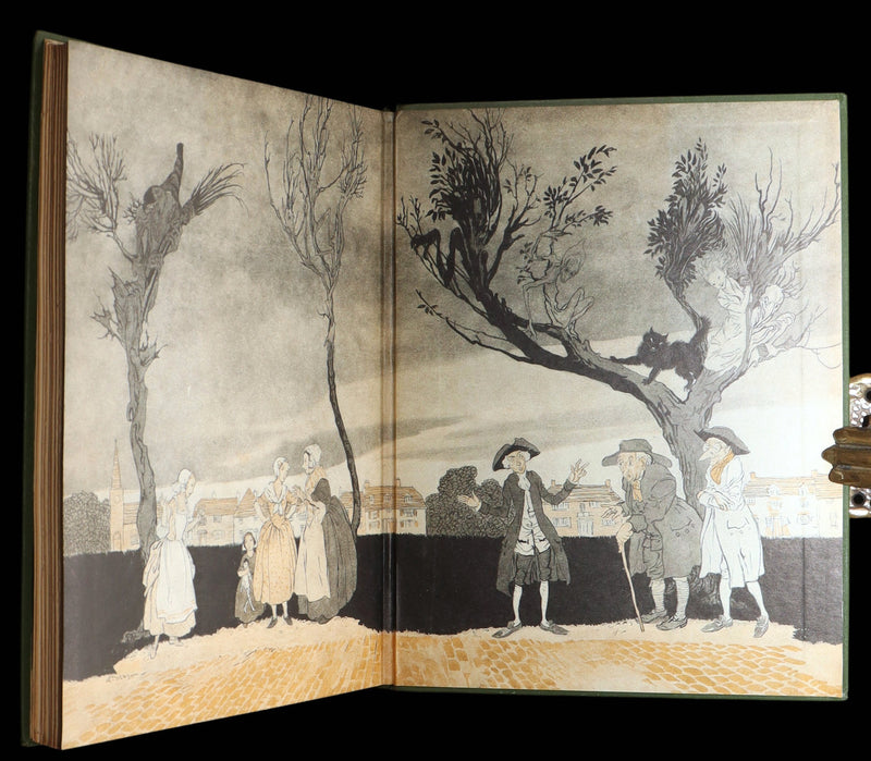 1928 Rare First Edition - The Legend of Sleepy Hollow by Arthur Rackham