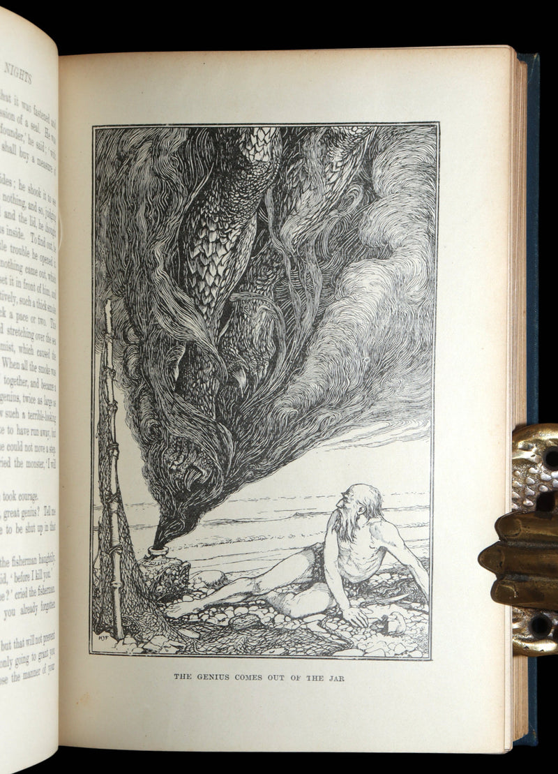 1898 Rare First Edition - The Arabian Nights by Andrew Lang, Illustrated