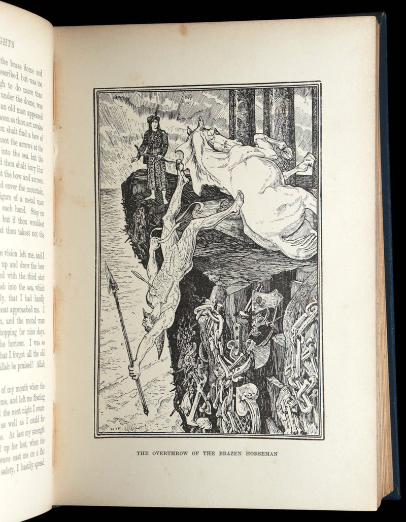 1898 Rare First Edition - The Arabian Nights by Andrew Lang, Illustrated