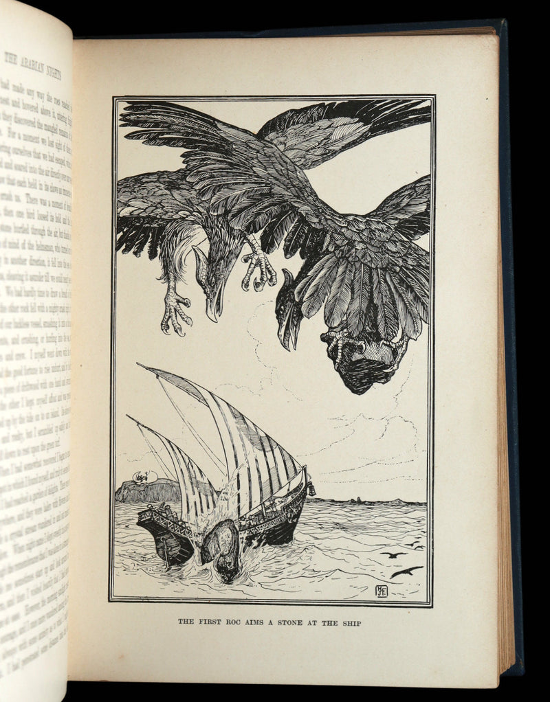1898 Rare First Edition - The Arabian Nights by Andrew Lang, Illustrated