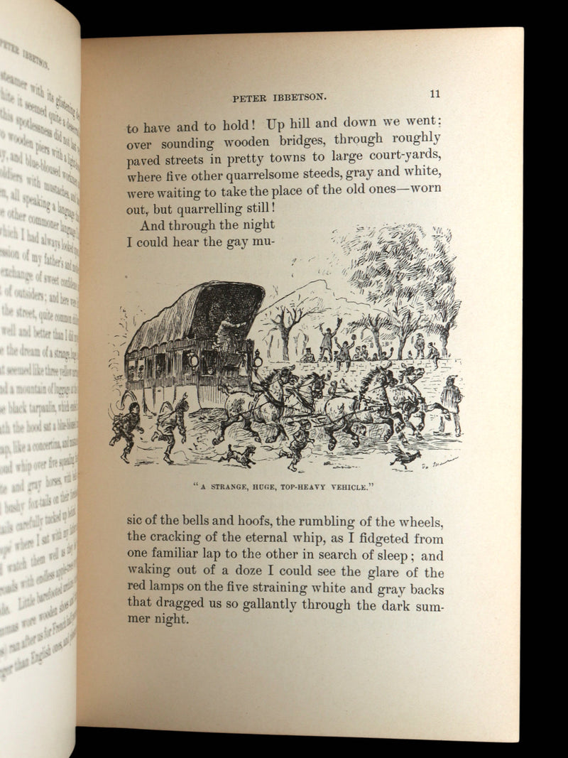 1894- Peter Ibbetson, Strange Tale of Communication through Dreams by Du Maurier