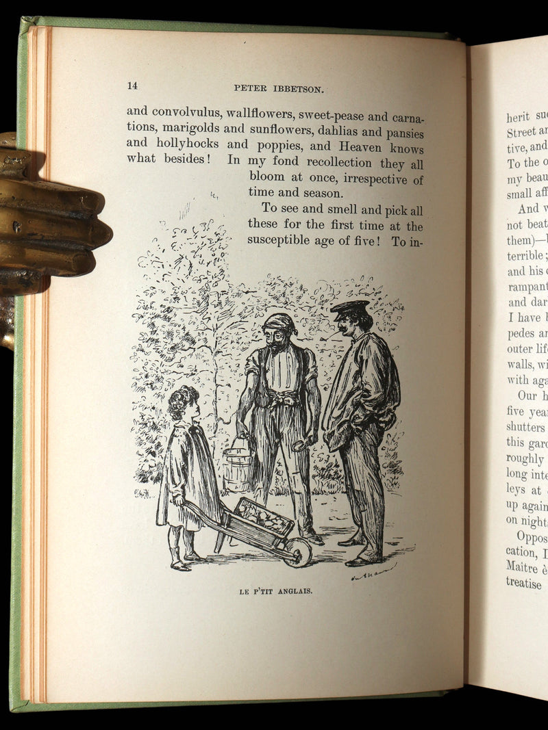 1894- Peter Ibbetson, Strange Tale of Communication through Dreams by Du Maurier