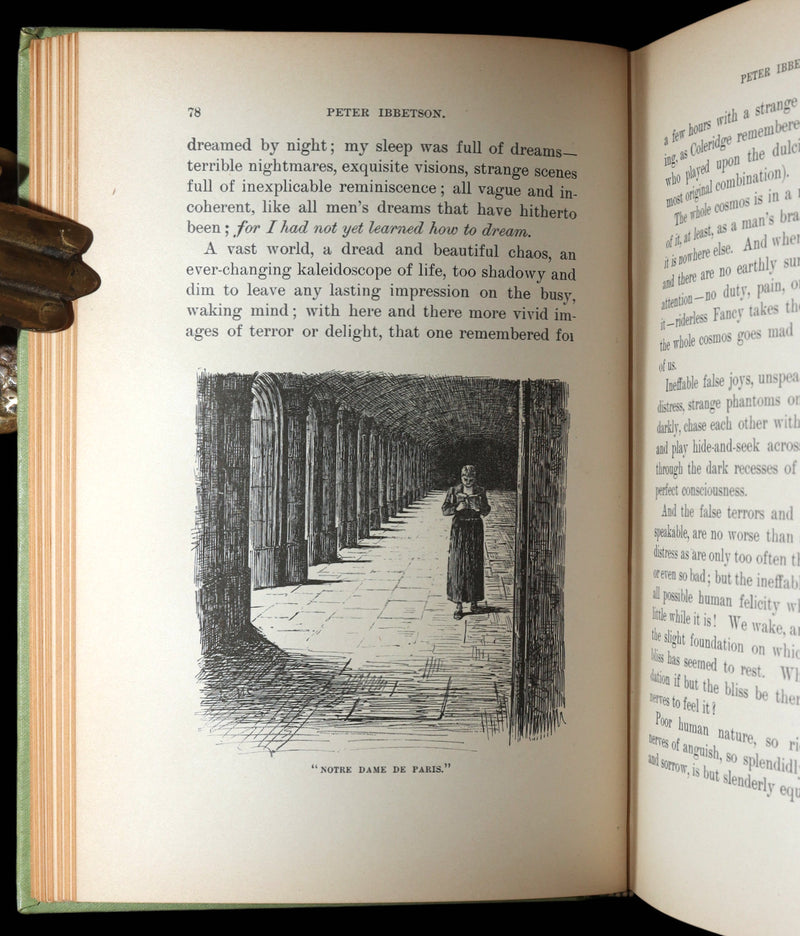 1894- Peter Ibbetson, Strange Tale of Communication through Dreams by Du Maurier