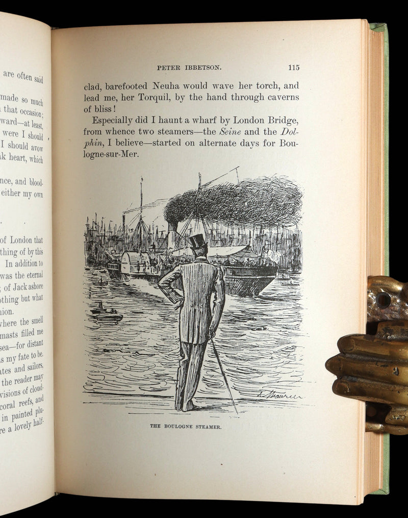 1894- Peter Ibbetson, Strange Tale of Communication through Dreams by Du Maurier