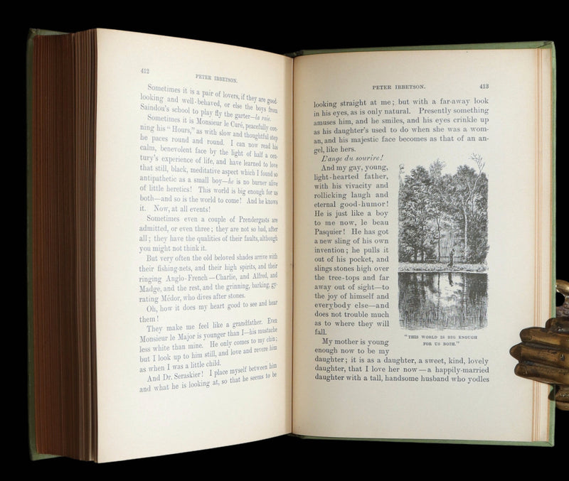 1894- Peter Ibbetson, Strange Tale of Communication through Dreams by Du Maurier