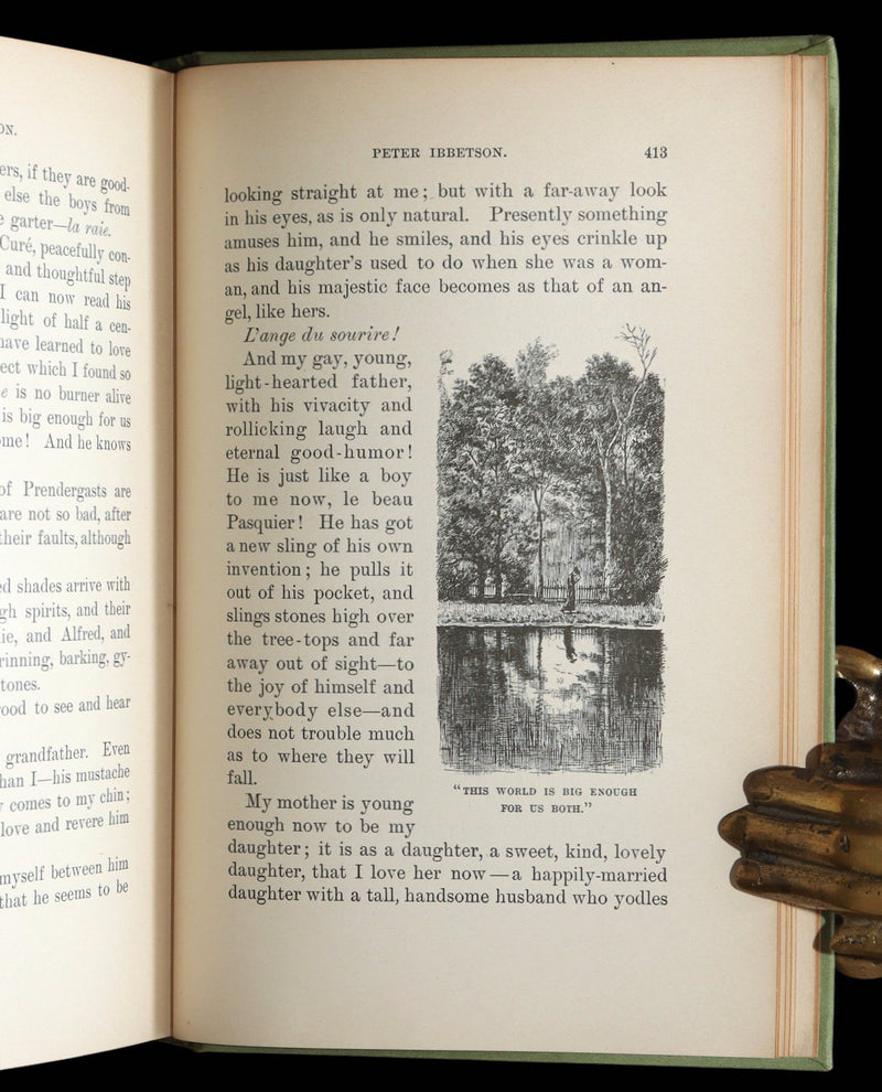 1894- Peter Ibbetson, Strange Tale of Communication through Dreams by Du Maurier