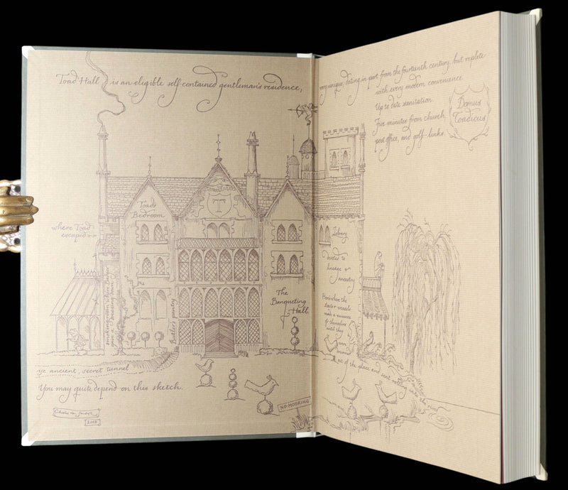 2008 Signed Limited First Edition - Wind in the Willows by Charles van Sandwyk