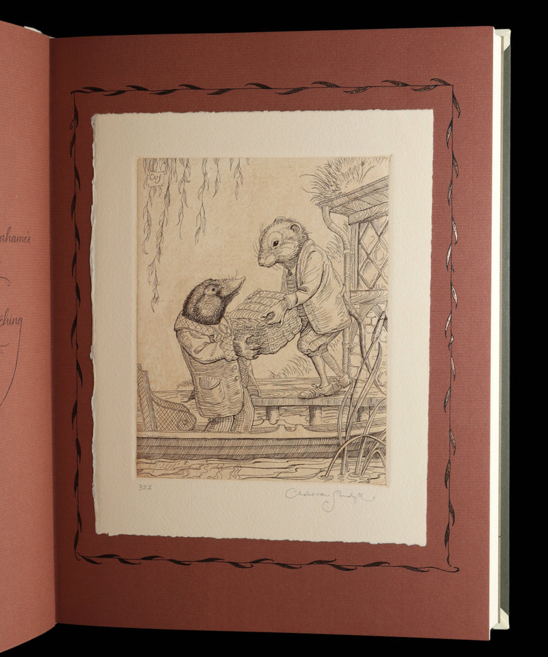 2008 Signed Limited First Edition - Wind in the Willows by Charles van Sandwyk
