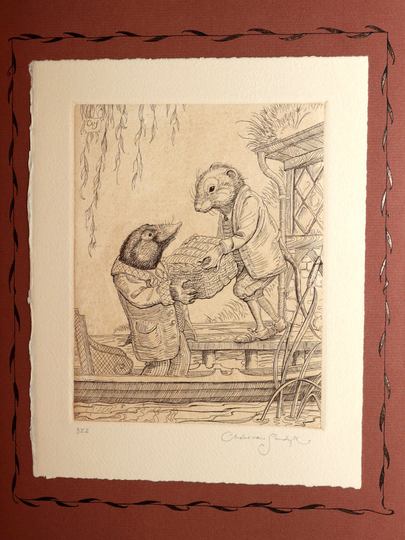 2008 Signed Limited First Edition - Wind in the Willows by Charles van Sandwyk