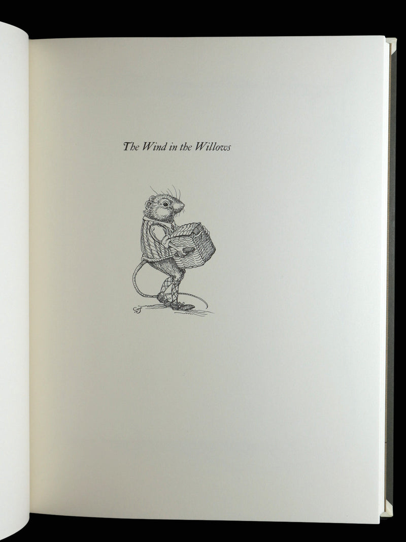 2008 Signed Limited First Edition - Wind in the Willows by Charles van Sandwyk