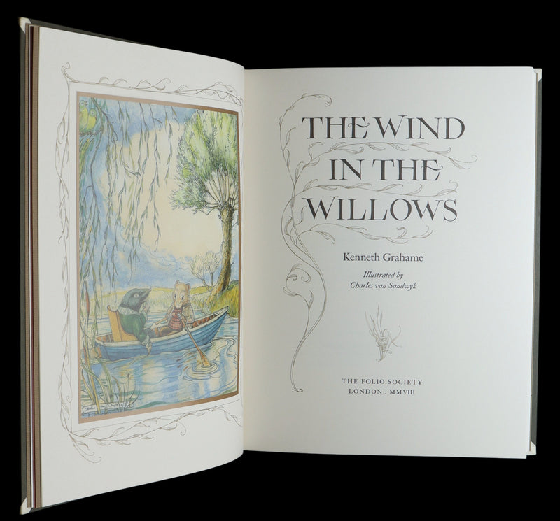 2008 Signed Limited First Edition - Wind in the Willows by Charles van Sandwyk