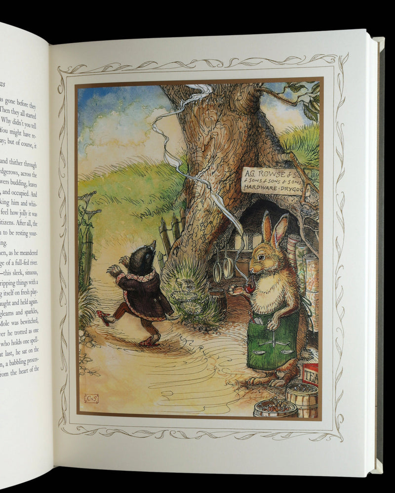 2008 Signed Limited First Edition - Wind in the Willows by Charles van Sandwyk