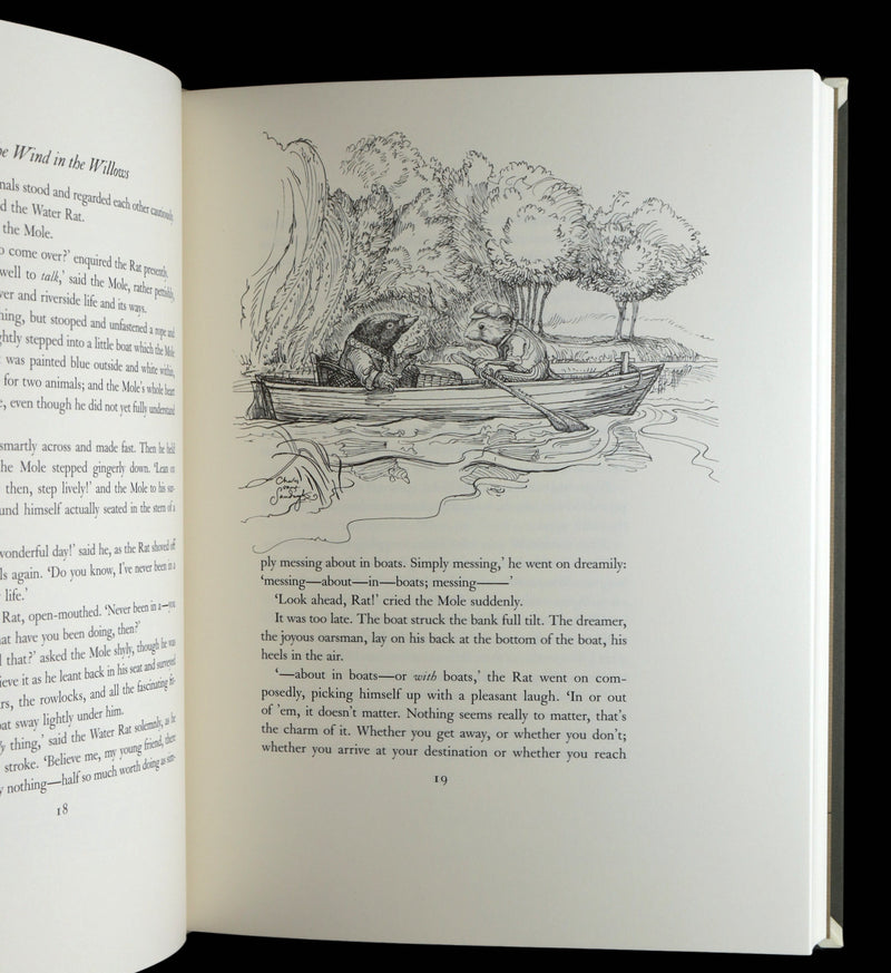 2008 Signed Limited First Edition - Wind in the Willows by Charles van Sandwyk