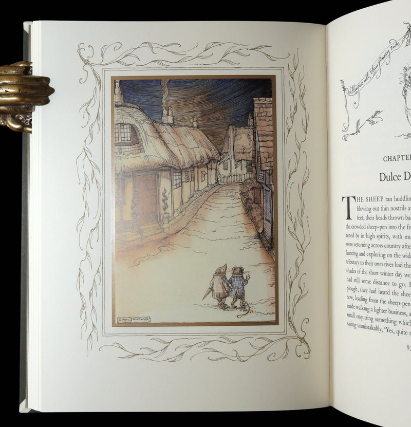 2008 Signed Limited First Edition - Wind in the Willows by Charles van Sandwyk