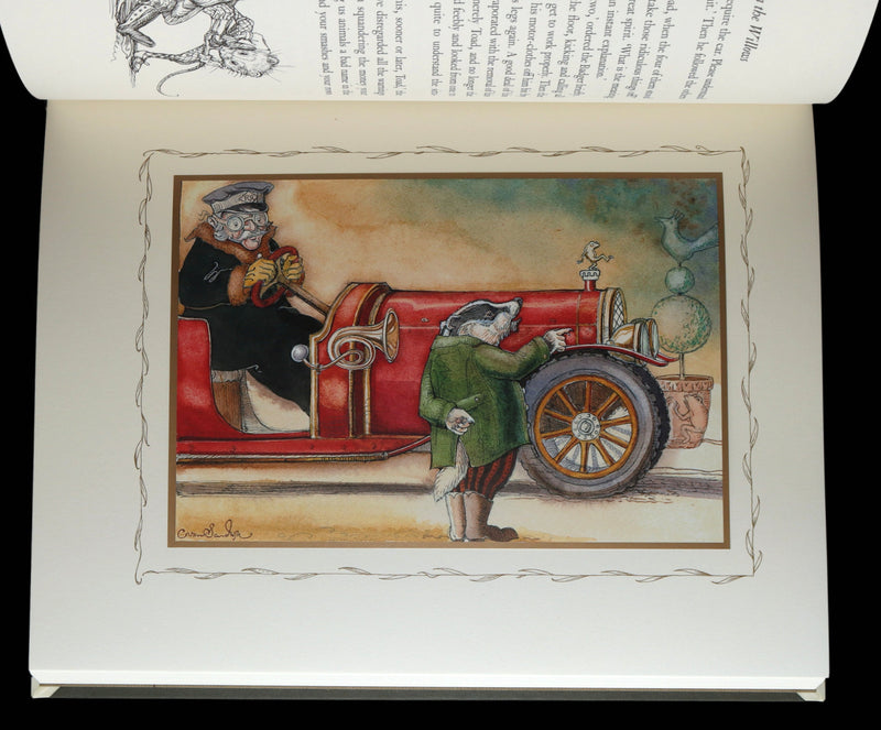 2008 Signed Limited First Edition - Wind in the Willows by Charles van Sandwyk