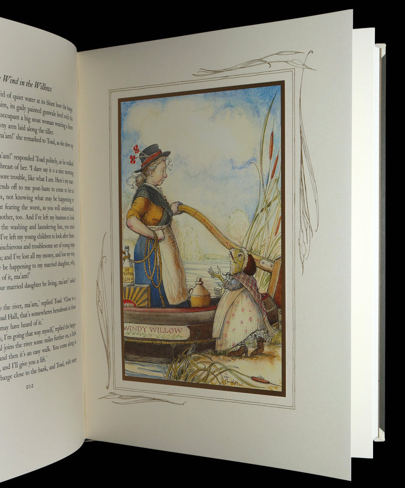 2008 Signed Limited First Edition - Wind in the Willows by Charles van Sandwyk