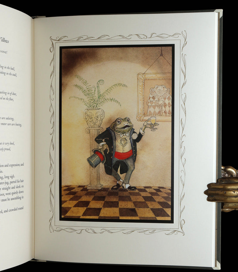 2008 Signed Limited First Edition - Wind in the Willows by Charles van Sandwyk