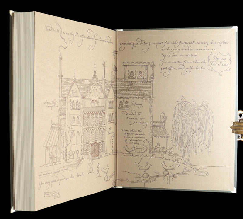 2008 Signed Limited First Edition - Wind in the Willows by Charles van Sandwyk